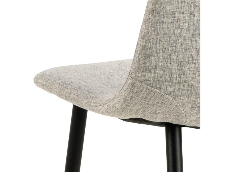 Krzesło Celia szare jasne/ czarne - ACTONA